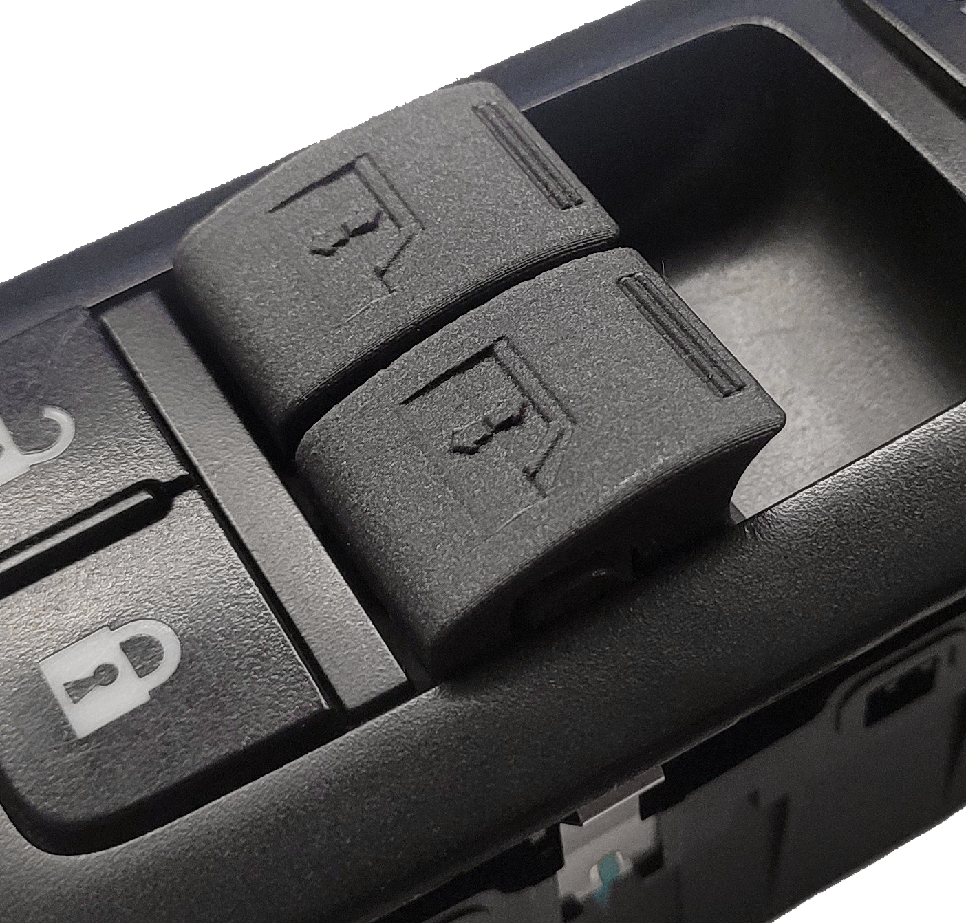 RockerKit installed into Navistar 4061965C door control pod on International truck
